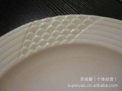 蘇培耀陶瓷 庫存浮雕圓盤K131，日用佳品，匠心獨運